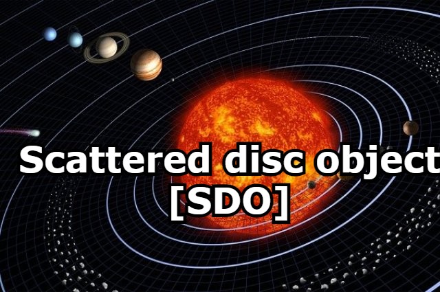 objekt rozptýleného disku 